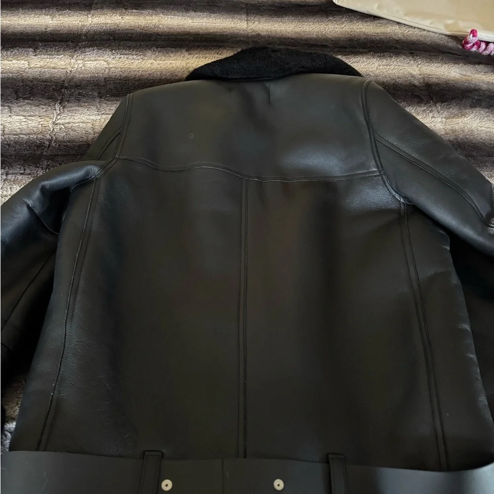 Acne Studios VELOCITE Shearling Jacket Size 34 (S) - Picture 6 of 9